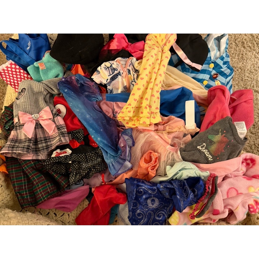 Huge Lot 50+ Item 18" Doll Clothes Accessories OG American Girl My Life